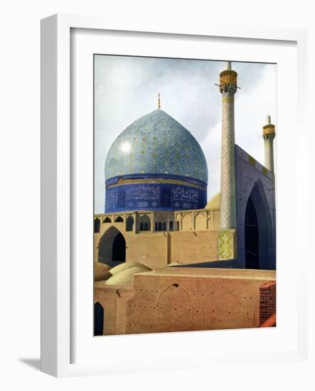 The Royal Mosque at Isfahan, 1931-Pascal Coste-Framed Giclee Print