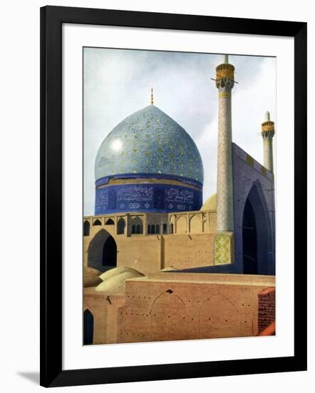 The Royal Mosque at Isfahan, 1931-Pascal Coste-Framed Giclee Print