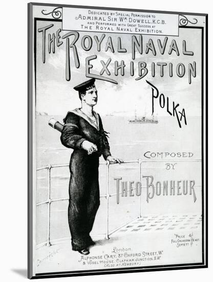 The Royal Naval Exhibition Polka-null-Mounted Giclee Print