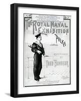 The Royal Naval Exhibition Polka-null-Framed Giclee Print