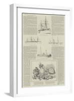 The Royal Naval Exhibition, Steam Navigation-null-Framed Giclee Print