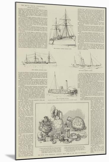 The Royal Naval Exhibition, Steam Navigation-null-Mounted Giclee Print