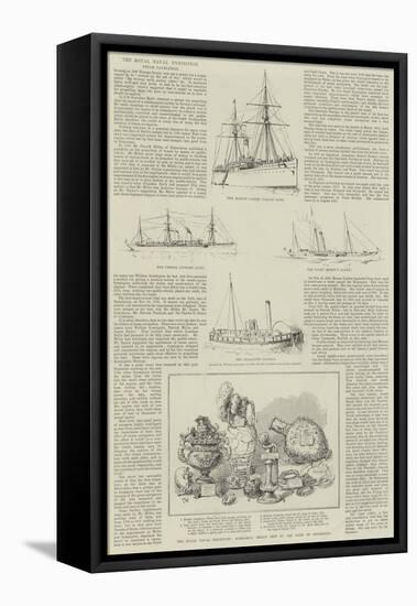 The Royal Naval Exhibition, Steam Navigation-null-Framed Stretched Canvas