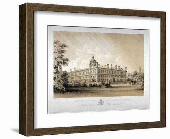 The Royal Naval School at New Cross, Lewisham, London, C1870-Thomas Talbot Bury-Framed Giclee Print