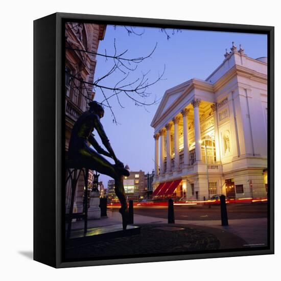 The Royal Opera House, Covent Garden, London, England, UK-Roy Rainford-Framed Stretched Canvas