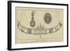 The Royal Order of the White Elephant of Siam Conferred Upon Her Majesty by the King of Siam-null-Framed Giclee Print