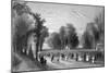 The Royal Palace and Park at Brussels.-A.H. Payne-Mounted Art Print