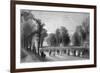 The Royal Palace and Park at Brussels.-A.H. Payne-Framed Premium Giclee Print