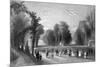 The Royal Palace and Park at Brussels.-A.H. Payne-Mounted Premium Giclee Print