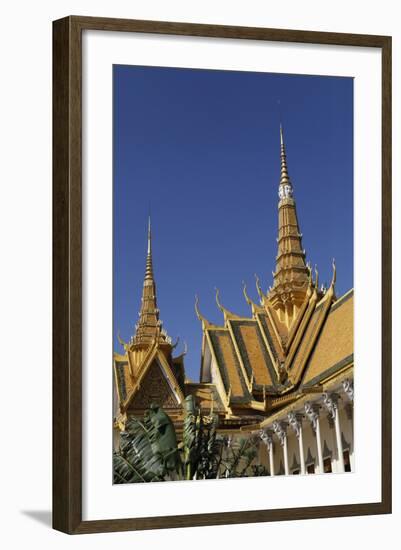 The Royal Palace in Phnom Penh, Cambodia-Dennis Brack-Framed Photographic Print