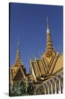 The Royal Palace in Phnom Penh, Cambodia-Dennis Brack-Stretched Canvas