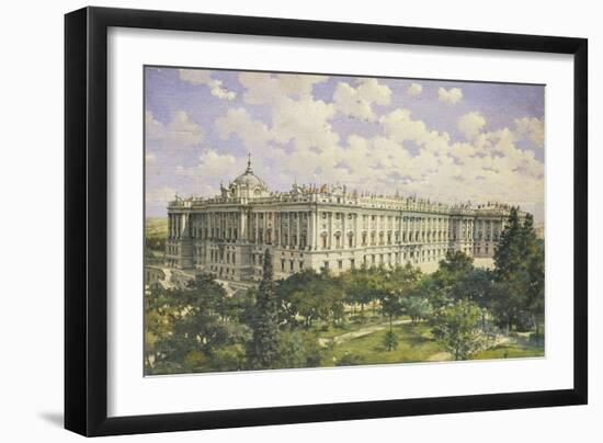 The Royal Palace, Madrid-Hastoy-Framed Giclee Print