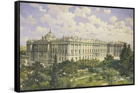 The Royal Palace, Madrid-Hastoy-Framed Stretched Canvas