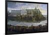 The Royal Palace of Brussels, Ca. 1627-Pieter Brueghel the Younger-Framed Giclee Print