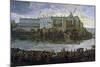 The Royal Palace of Brussels, Ca. 1627-Pieter Brueghel the Younger-Mounted Giclee Print