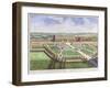 The Royal Palace of Hampton Court, London, 1730-Johannes Kip-Framed Giclee Print