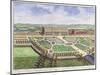 The Royal Palace of Hampton Court, London, 1730-Johannes Kip-Mounted Giclee Print