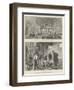 The Royal Palace of Laeken, Brussels, Destroyed by Fire-Amedee Forestier-Framed Giclee Print