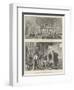 The Royal Palace of Laeken, Brussels, Destroyed by Fire-Amedee Forestier-Framed Giclee Print