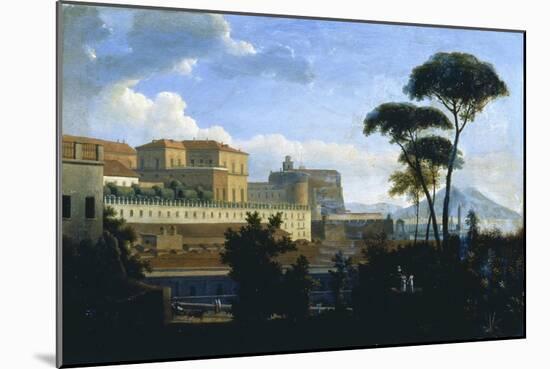 The Royal Palace of Naples Seen from Saint Lucia, 1809-1814-Alexej Von Jawlensky-Mounted Giclee Print