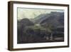 The Royal Palace of Quisisana, Near Naples-Johan Christian Clausen Dahl-Framed Giclee Print