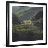 The Royal Palace of Quisisana, Near Naples-Johan Christian Clausen Dahl-Framed Giclee Print