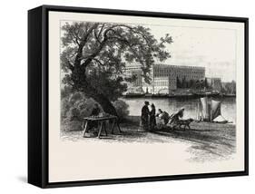 The Royal Palace, Stockholm, Sweden, 19th Century-null-Framed Stretched Canvas