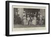 The Royal Party and Other Guests at Warwick Castle-null-Framed Giclee Print