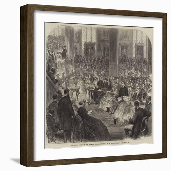 The Royal Party at the Norwich Musical Festival, in St Andrew's Hall-null-Framed Giclee Print