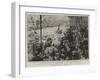 The Royal Party Leaving the Tower Bridge in the Palm for Westminster-Charles Joseph Staniland-Framed Giclee Print