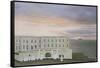The Royal Pier Hotel, Winters Evening, 2006-Peter Breeden-Framed Stretched Canvas