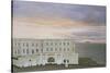 The Royal Pier Hotel, Winters Evening, 2006-Peter Breeden-Stretched Canvas