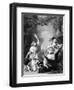 The Royal Princesses, Children of King George III, 19th Century-Robert Graves-Framed Giclee Print