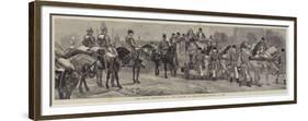 The Royal Procession at the Opening of Parliament, 21 January 1886-Richard Caton Woodville II-Framed Premium Giclee Print