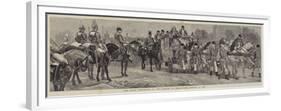 The Royal Procession at the Opening of Parliament, 21 January 1886-Richard Caton Woodville II-Framed Premium Giclee Print