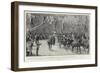 The Royal Procession from Victoria Station to Marlborough House-Frederic De Haenen-Framed Giclee Print