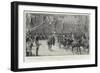 The Royal Procession from Victoria Station to Marlborough House-Frederic De Haenen-Framed Giclee Print