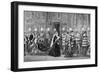 The Royal Procession in Westminster Palace on the Way to the House of Lords, 1886-null-Framed Giclee Print