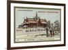 The Royal Residence at Phnom Penh, Cambodia-null-Framed Giclee Print