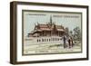 The Royal Residence at Phnom Penh, Cambodia-null-Framed Giclee Print