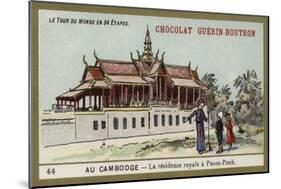 The Royal Residence at Phnom Penh, Cambodia-null-Mounted Giclee Print
