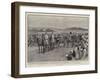 The Royal Review at Aldershot, the King's Colonials Marching Past the Queen-John Charlton-Framed Giclee Print