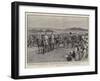 The Royal Review at Aldershot, the King's Colonials Marching Past the Queen-John Charlton-Framed Giclee Print