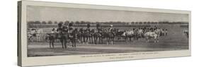 The Royal Review at Aldershot, the Queen's Carriage at the Saluting Point-null-Stretched Canvas