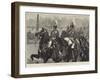 The Royal Review of Troops from Egypt, the Life Guards Passing the Queen-George L. Seymour-Framed Giclee Print