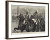 The Royal Review of Troops from Egypt, the Life Guards Passing the Queen-George L. Seymour-Framed Giclee Print