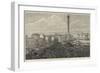 The Royal Review of Troops from Egypt, the Scene at Trafalgar-Square-null-Framed Giclee Print