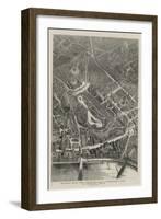 The Royal Route from Buckingham Palace to Westminster Abbey on Jubilee Day, 21 June-Henry William Brewer-Framed Giclee Print