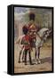 The Royal Scots Greys-Henry Payne-Framed Stretched Canvas