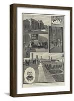 The Royal Sea-Bathing Infirmary at Margate, Enlarged by the Gift of Sir Erasmus Wilson-Amedee Forestier-Framed Giclee Print